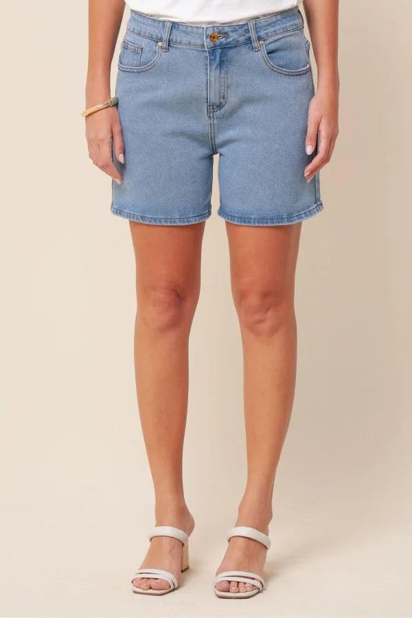 Short Básico Curto JEANS - Imagem 2