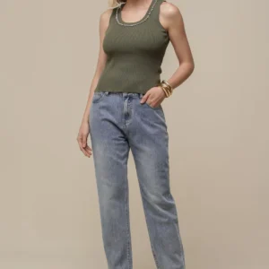 Calça Jeans Reta Básica JEANS