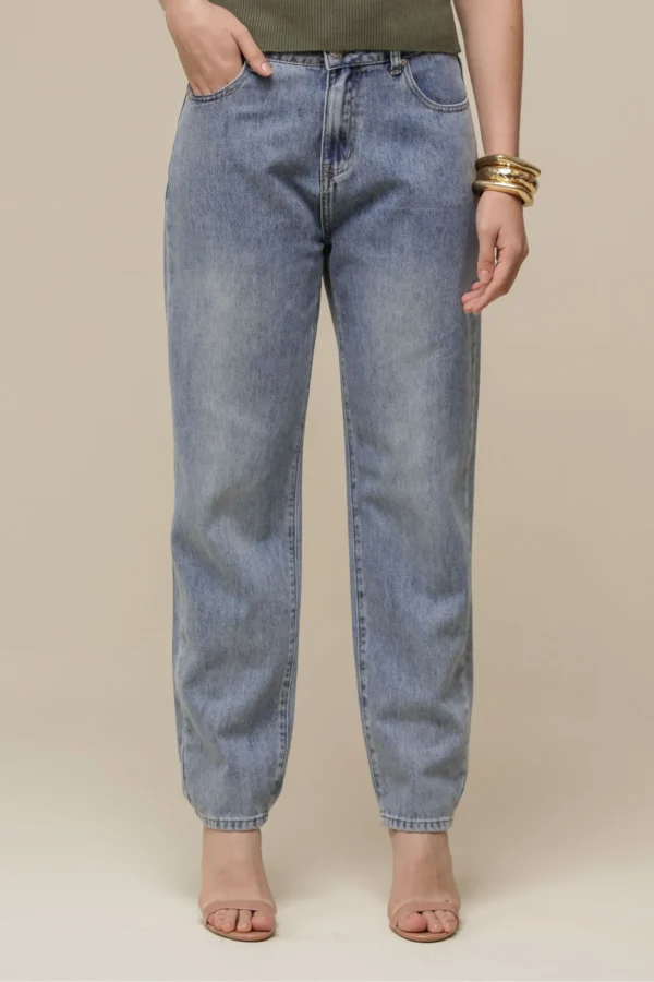 Calça Jeans Reta Básica JEANS - Imagem 3